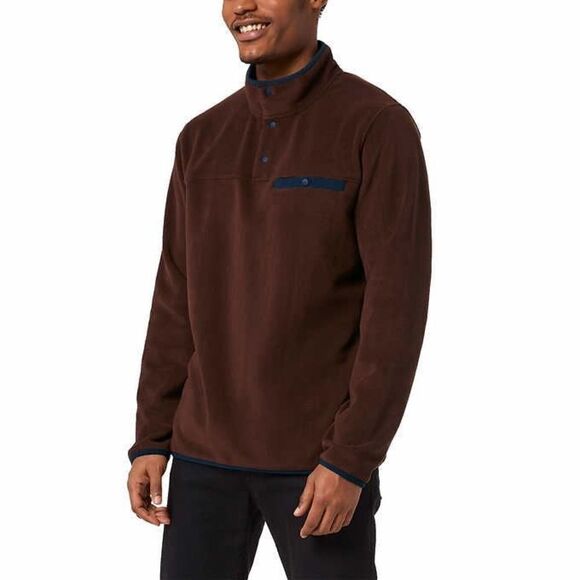 32 Degrees Men’s ¼ Snap Pullover Top Size XL - Picture 5 of 5